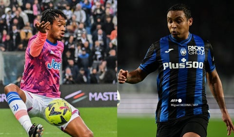 Juan Guillermo Cuadrado y Luis Muriel