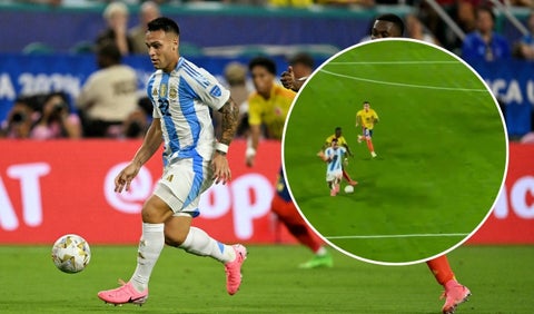 La jugada donde Colombia perdió el título de la Copa América 2024