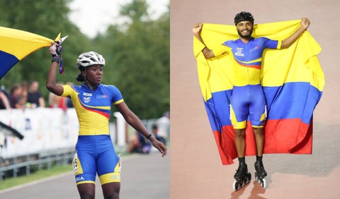 Johana Viveros y Alex Cujavante