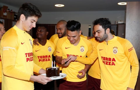 Cumpleaños Falcao García en Galatasaray