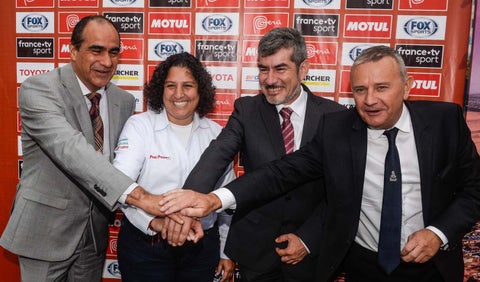 Etienne Lavigne, director del Rally Dakar