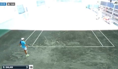 Daniel Galán - Rayo, partido