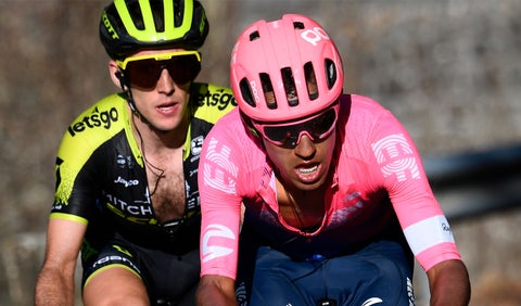 Daniel Martínez del Education First tuvo una destacada labor en la Vuelta al País Vasco