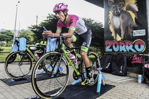 Daniel Felipe Martínez, ciclista colombiano del Education First