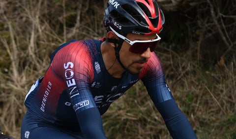 Daniel Martínez, del Ineos, en la París Niza del 2022