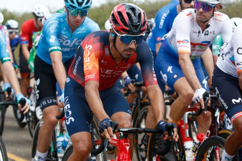 Daniel Martínez, líder del Ineos en la París Niza