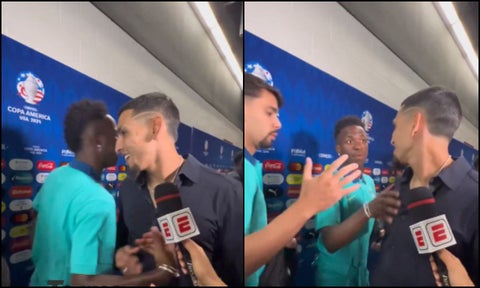 [Video] La promesa de Vinícius a Daniel Muñoz tras el Colombia vs Brasil