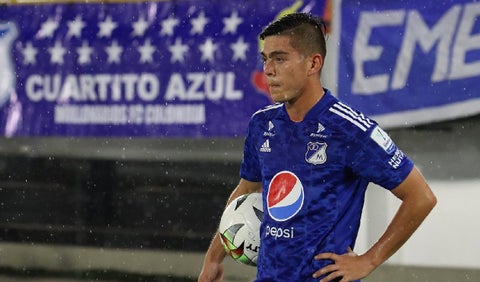 Daniel Ruiz, jugador de Millonarios