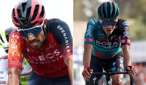 Daniel Felipe Martínez y Sergio Higuita