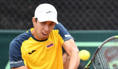 Daniel Galán en la Copa Davis
