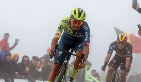 Vuelta al Algarve; etapa 3: posición en la general Martínez e Higuita