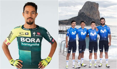 Colombianos en el World Tour 2024