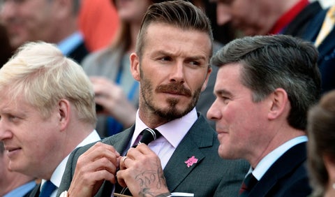 David Beckam, uno de los accionistas del Internacional de Miami junto a Jorge y José Mas