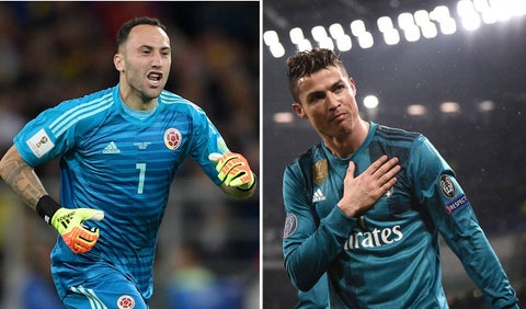 David Ospina Cristiano Ronaldo