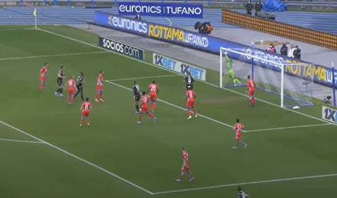 David Ospina en Napoli vs Udinese