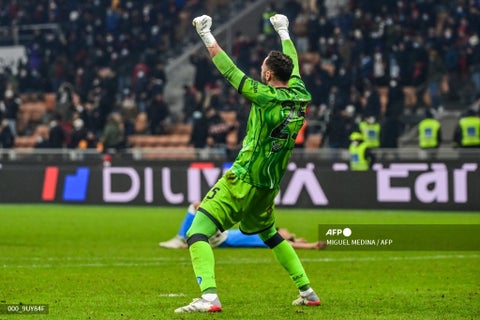 David Ospina, pieza fundamental en la victoria de Napoli ante Atalanta.