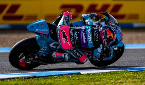 David Alonso en Moto2