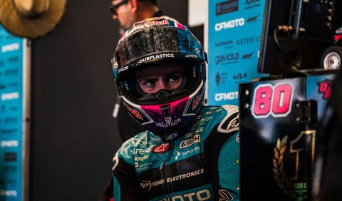 David Alonso brilló en Moto2: posición del colombiano GP Las Américas