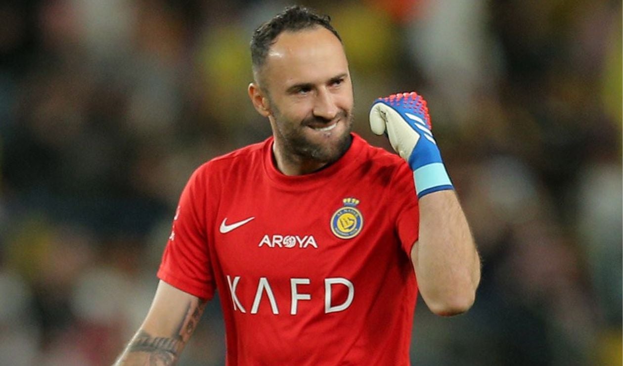 David Ospina con Al Nassr
