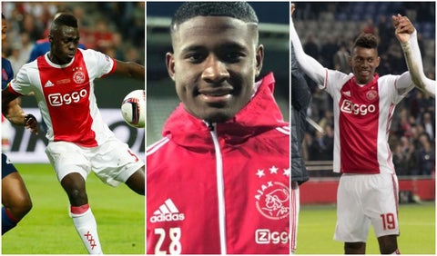 Dávinson Sánchez, Luis Manuel Orejuela y Mateo Casierra