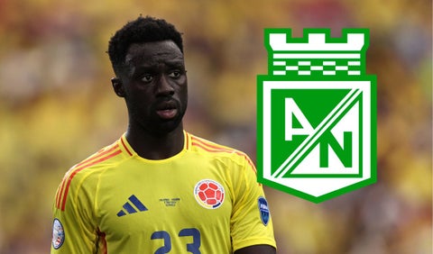 Davinson Sánchez con Nacional
