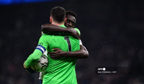 Davinson Sánchez y Hugo Lloris - Tottenham