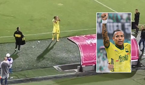 Dayro Moreno vs Atlético Nacional.