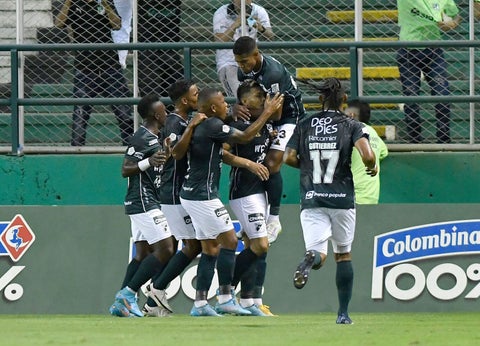 Deportivo Cali en uno de sus últimos encuentros en Palmaseca.