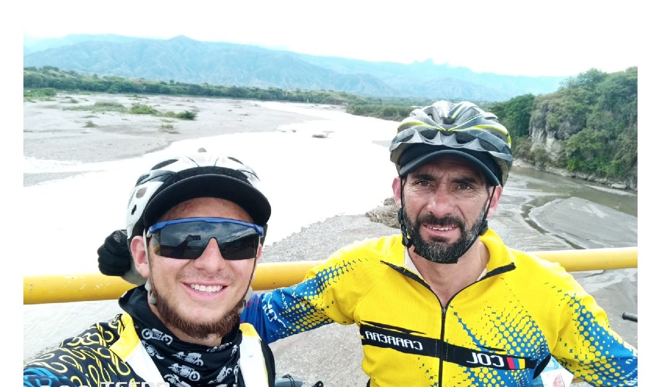 Ciclistas fueron de Soacha a Argentina