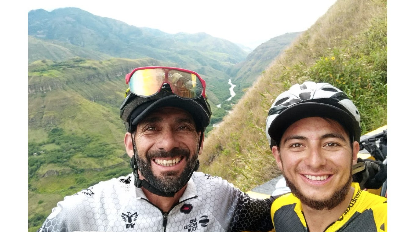 Ciclistas fueron de Soacha a Argentina