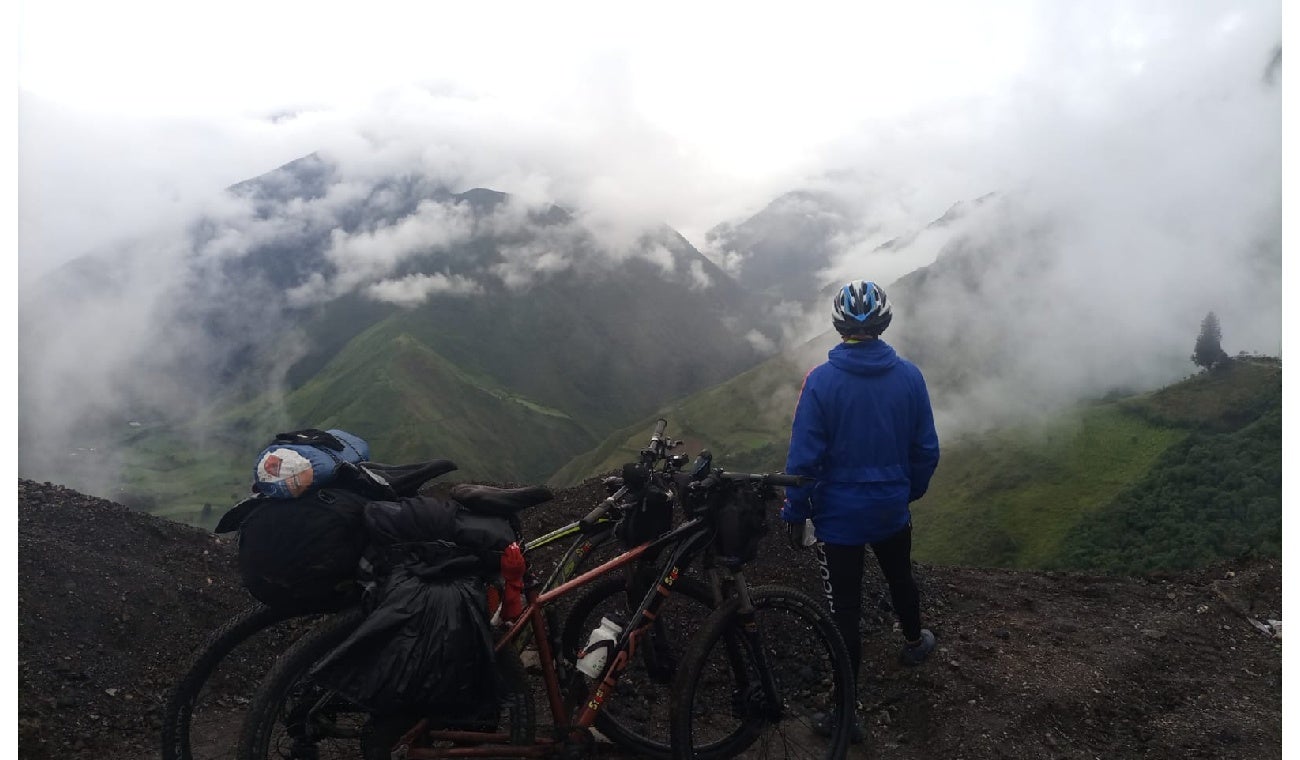 Ciclistas fueron de Soacha a Argentina