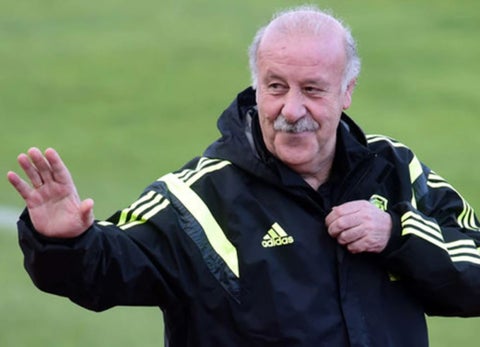 Vicente del Bosque, técnico de España