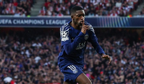 Alarma en el PSG con Dembélé: se perdería la vuelta ante Arsenal