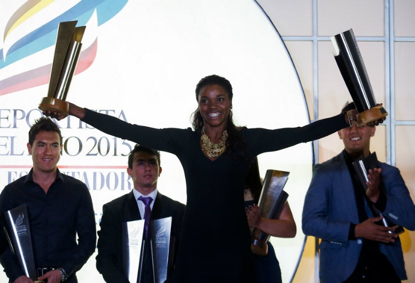 Caterine Ibargüen deportista del año en 2015