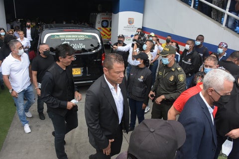 Despedida a Freddy Rincón en Cali