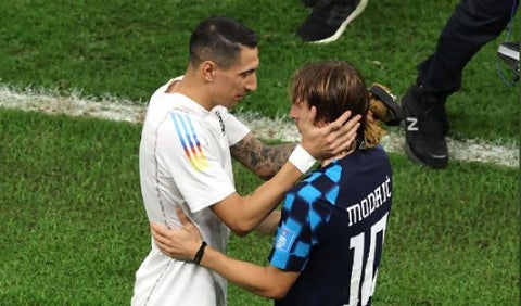 Di Maria y Modric, Mundial de Qatar