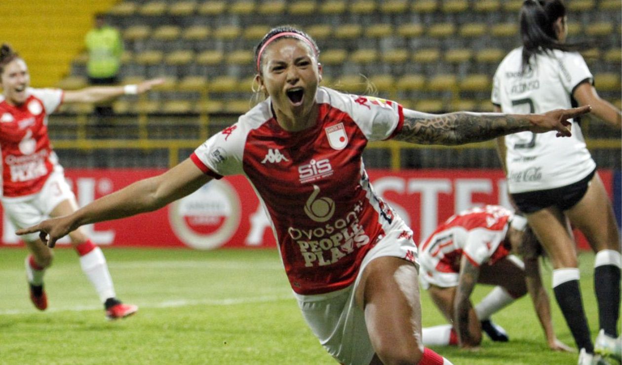 Diana Celis, jugadora de Independiente Santa Fe