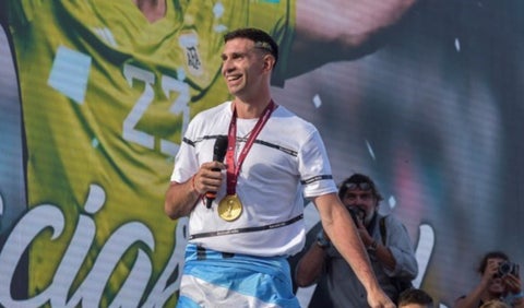 Dibu Martínez, selección de Argentina