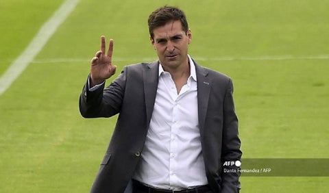 Diego Alonso, entrenador de Uruguay