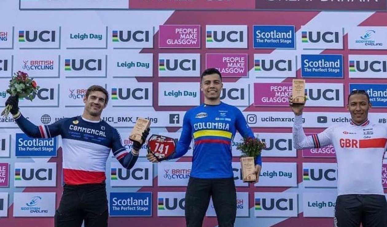 Diego Arboleda - oro en BMX