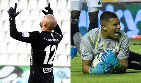 Diego Novoa y Joel Graterol