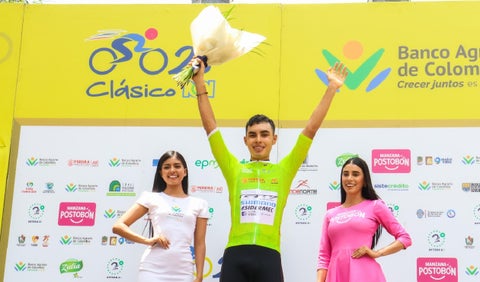 Diego Pescador, ganador de la etapa 8 del Clásico RCN Banco Agrario 2023