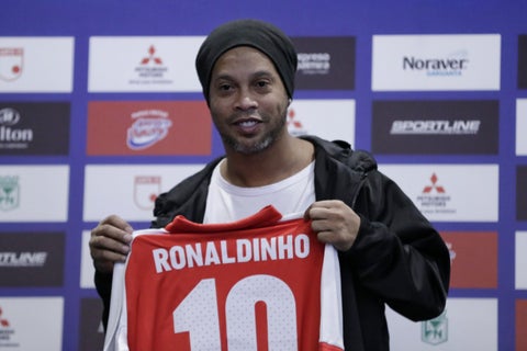 Ronaldinho en Colombia
