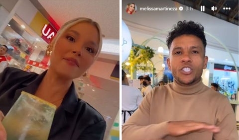 Melissa Martínez y Wilson Morelo