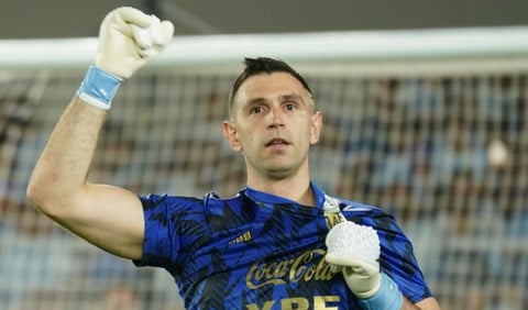 'Dibu' Martínez en la previa del Argentina vs Panamá