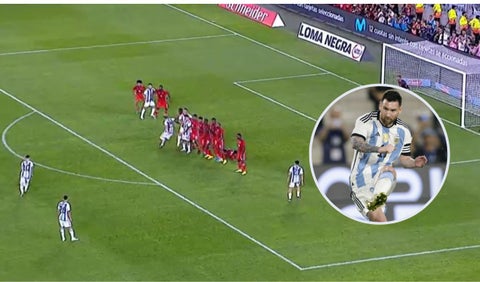 El gol 800 de Lionel Messi en su carrera