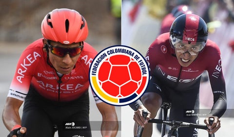 El delantero de la selección que sacó sus dotes en bicicleta