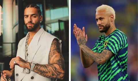 Maluma se acordó de Neymar y contó lo que pasó con su Natalia Barulich
