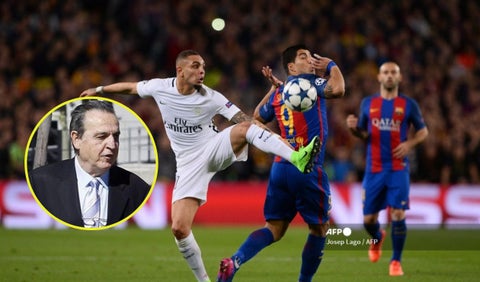 Barcelona vs PSG 2017 - Enríquez Negreira