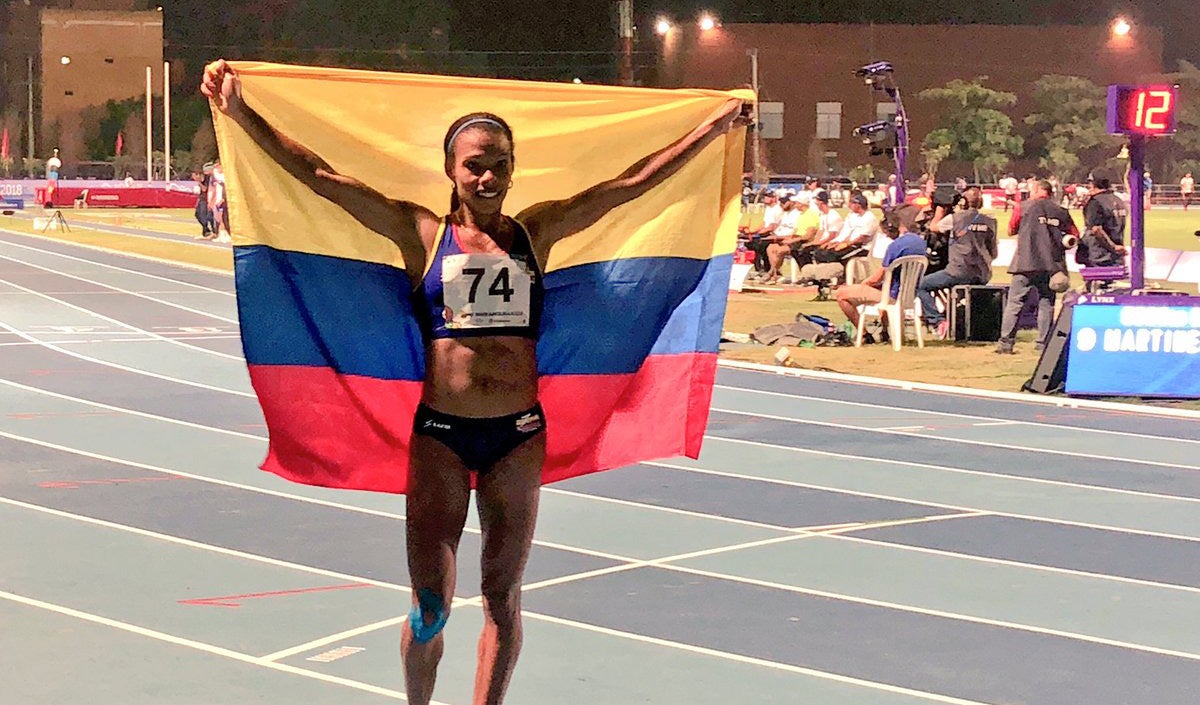 Muriel Coneo y Mauricio González ganan oros en los 5000 metros